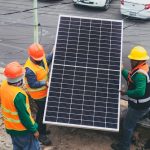 recycling solar panel